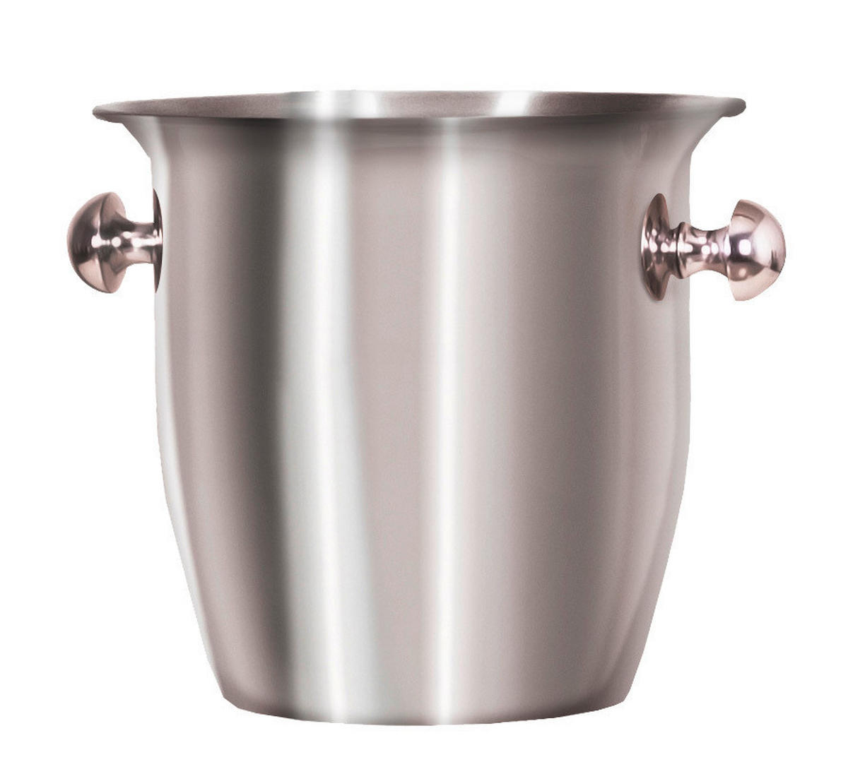 CHAMPAGNERKÜHLER - Edelstahlfarben, Basics, Metall (23/21/29cm) - Gardenson