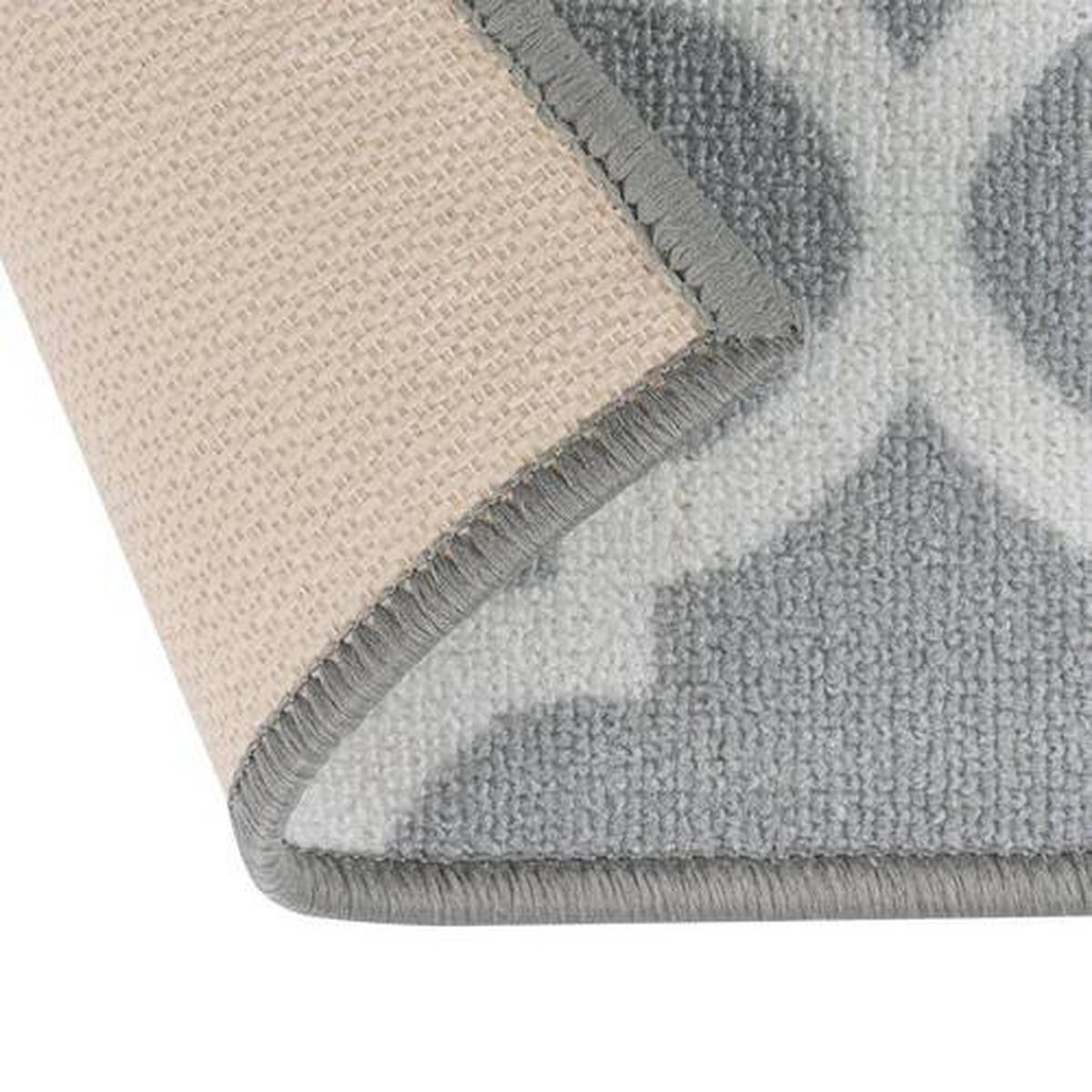 LÄUFER 80/700 cm  - Grau, Design, Kunststoff/Textil (80/700cm) - Novel
