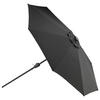 SONNENSCHIRM 270 cm  - Schwarz, KONVENTIONELL (270/241/270cm) - Gardenson