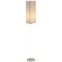 STOJACIA LAMPA, 25/150 cm  - béžová, Trend, kov/textil (25/150cm) - Novel