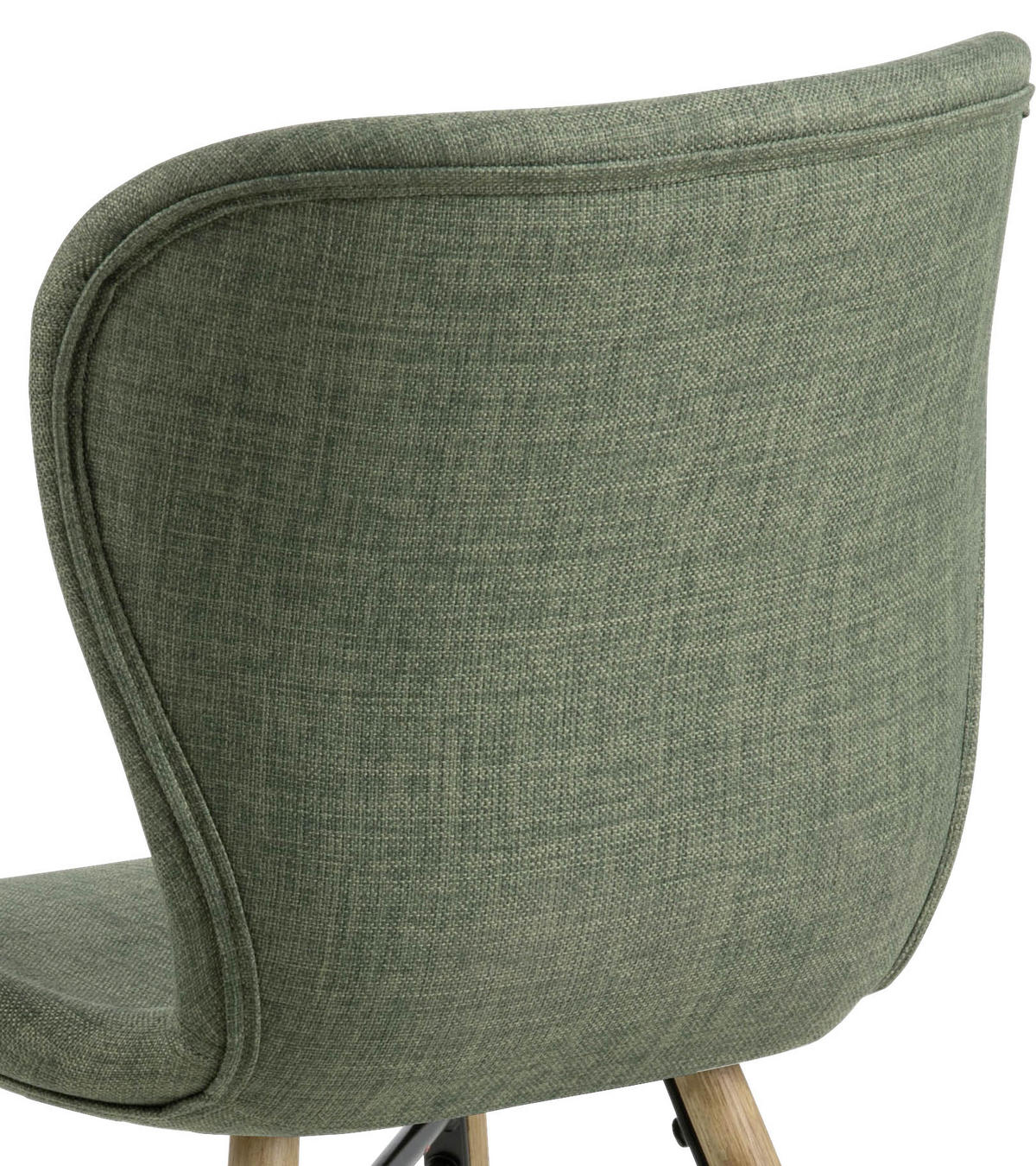 CHAISE  in  - vert/couleur de chêne, Lifestyle, textile/bois (47/82,5/53cm) - Livetastic