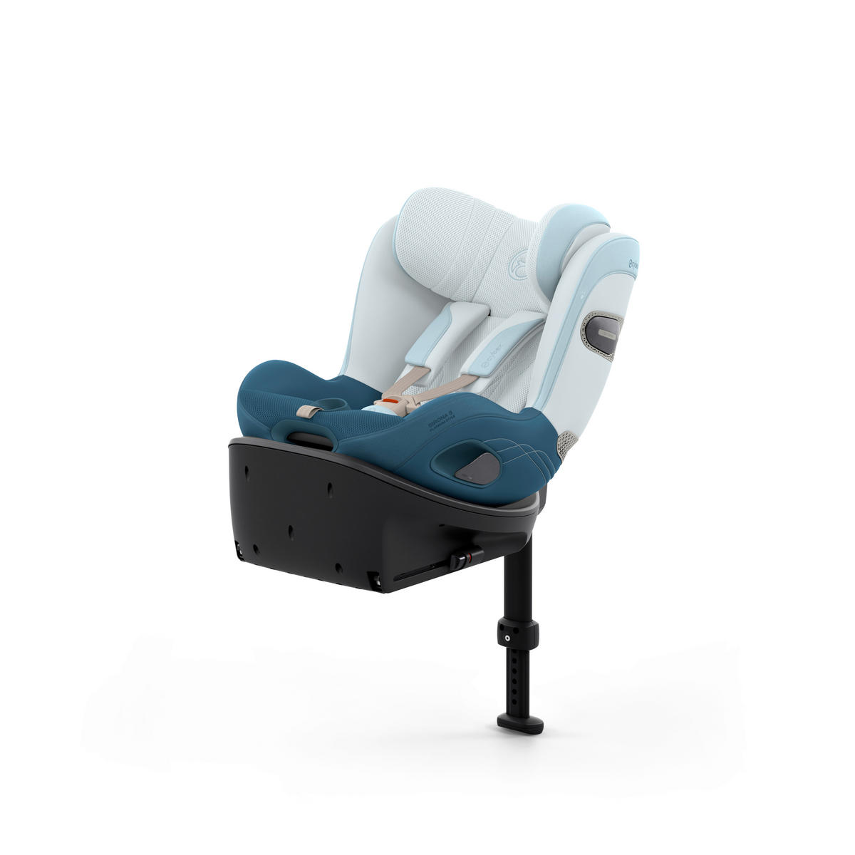 REBOARDER-KINDERSITZ Sirona Si Style Opal Blue  - Blau, Basics, Kunststoff/Textil (61/45,5/55cm) - cybex PLATINUM