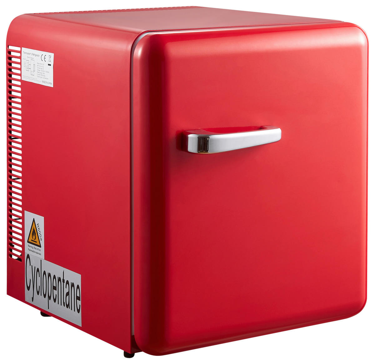 MINIKÜHLSCHRANK BCH31E  - Rot, Trend, Kunststoff/Metall (40,2/43,5/46,6cm)