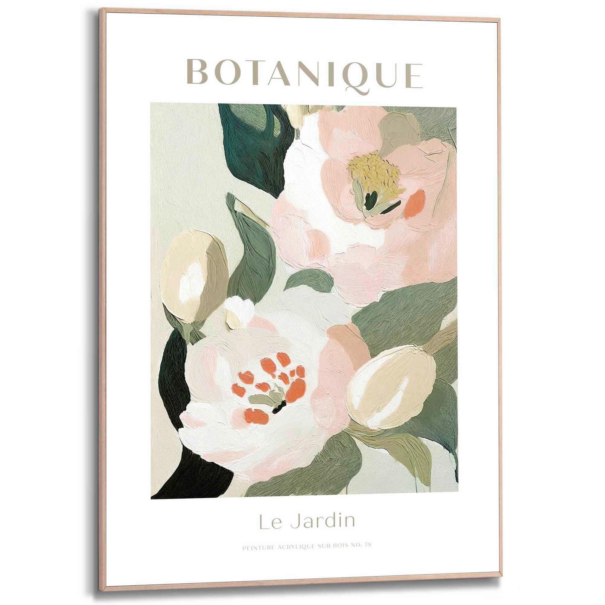 BILD 50/70 cm  - Grün, Trend, Holzwerkstoff (50/70cm) - Reinders!