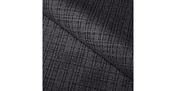 ECKSOFA in Chenille Dunkelgrau  315/180 cm  - Dunkelgrau/Schwarz, MODERN, Kunststoff/Textil (315/180cm) - Hom`in