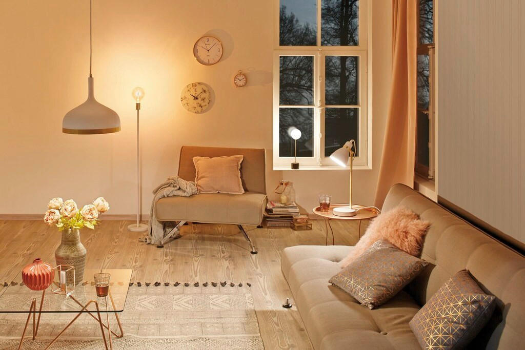 LED-HÄNGELEUCHTE Neordic 15/110 cm   - Goldfarben/Weiß, Design, Metall (15/110cm) - Paulmann