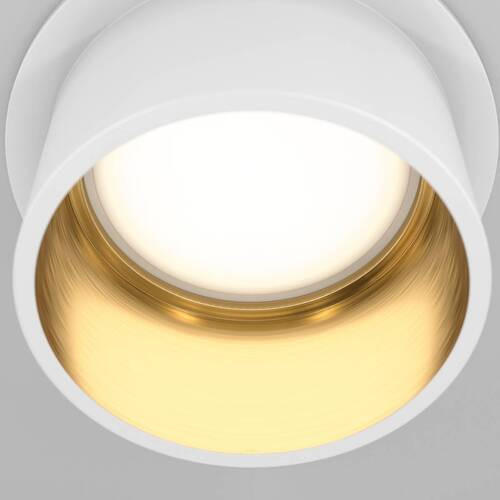AUFBAULEUCHTE - Weiss/Goldfarben, Trend, Metall (6.8/5.5cm) - MAYTONI
