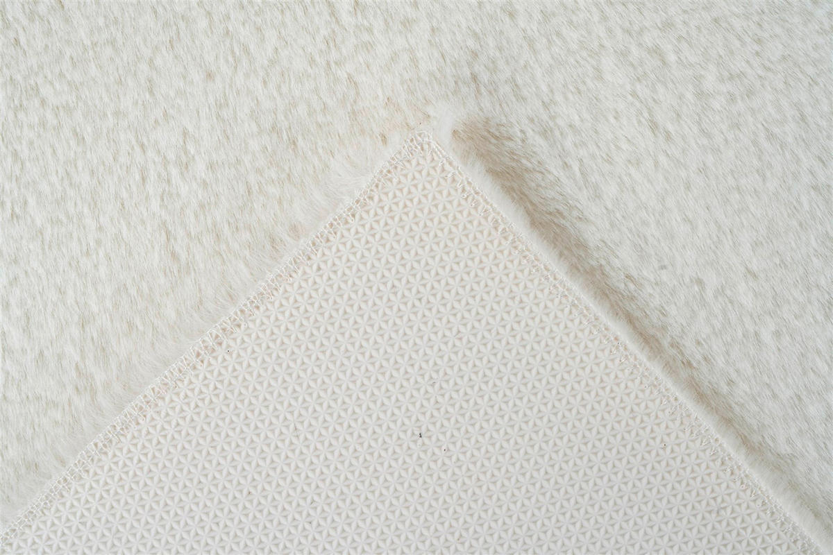 HOCHFLORTEPPICH 50/90 cm Rabbit Light 625 Weiß Weiß  - Weiß, KONVENTIONELL, Kunststoff/Textil (50/90cm)
