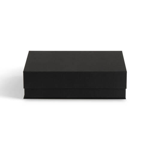 AUFBEWAHRUNGSBOX    23/31.5/9 cm  - Schwarz, Basics, Karton/Papier (23/31.5/9cm)
