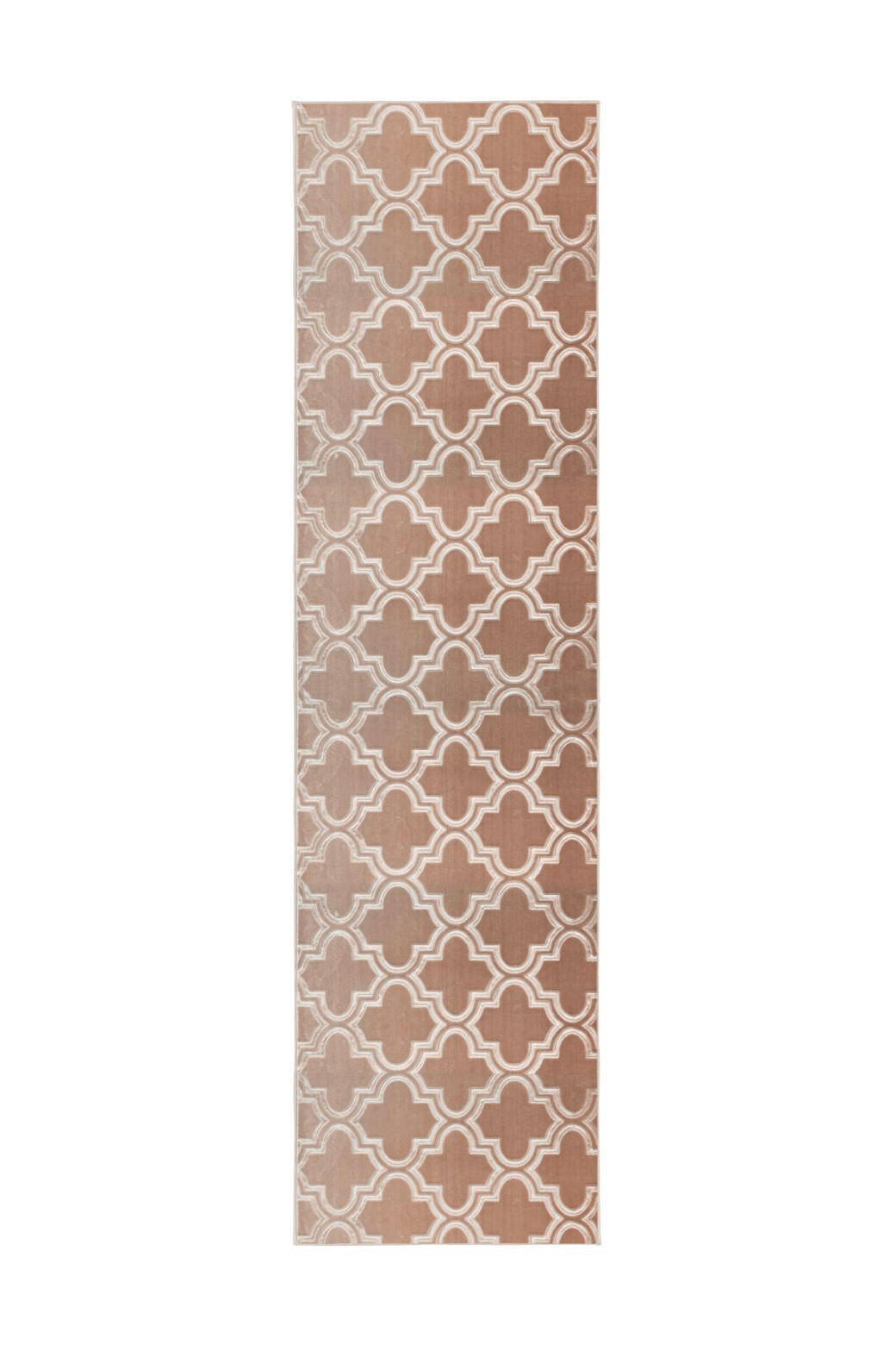 LÄUFER 80/150 cm Monroe 100 Taupe Taupe  - Taupe, KONVENTIONELL, Kunststoff/Textil (80/150cm)
