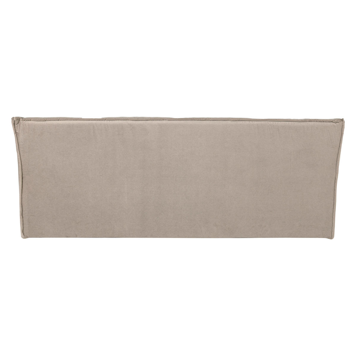 3-SITZER-SOFA Cluster Samt Taupe  - Taupe/Schwarz, MODERN, Kunststoff/Textil (204/81/91cm) - Livetastic