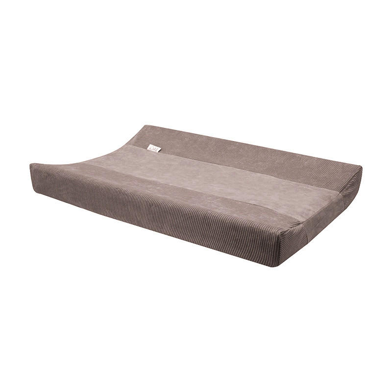 WICKELAUFLAGENBEZUG - Grau, Basics, Textil (32/20/4cm) - Witlof for Kids