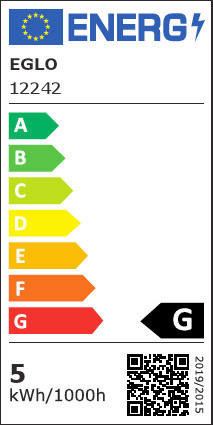 LED-LEUCHTMITTEL   E27 4,9 W 360 lm  - Goldfarben, Basics, Glas (14,2cm) - Eglo