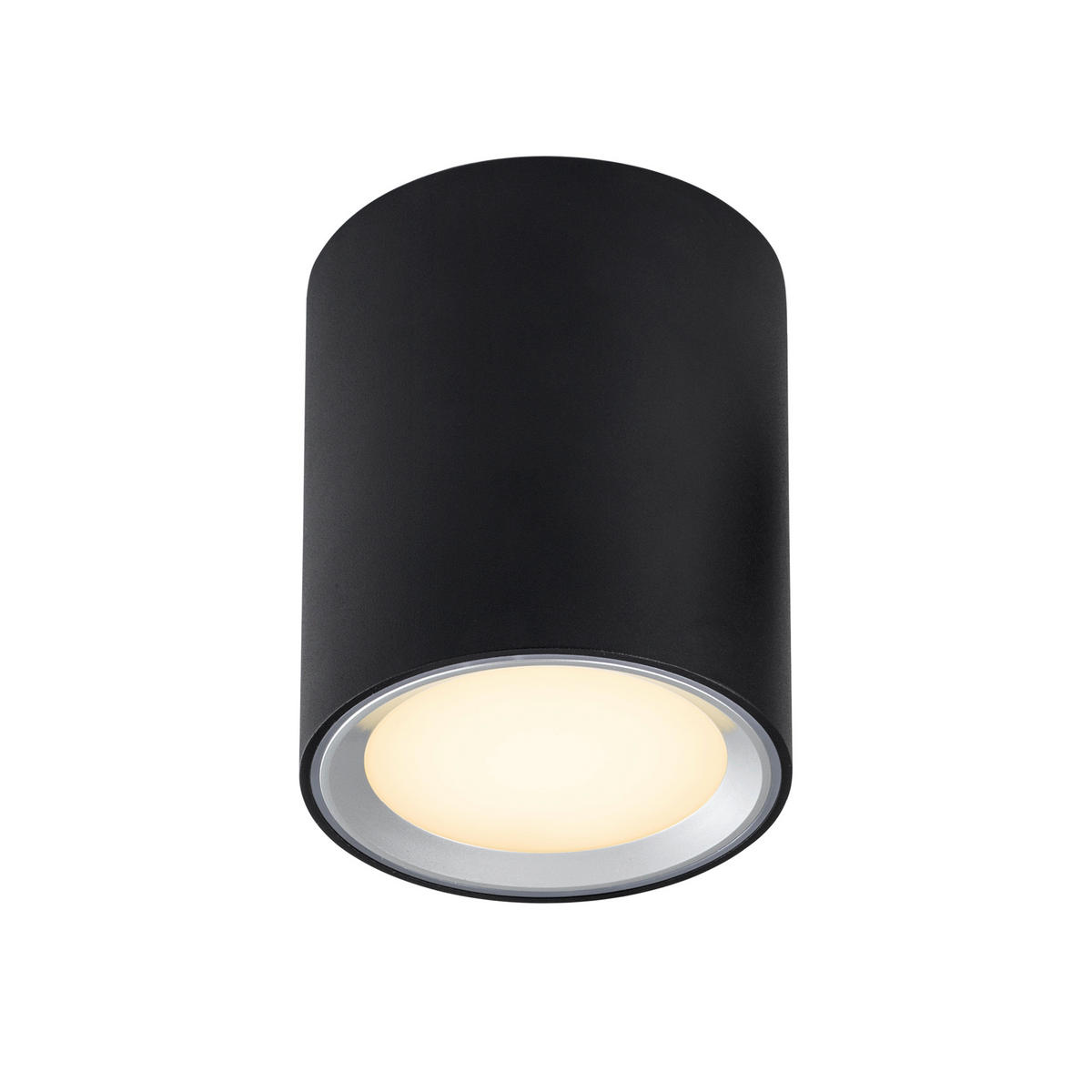 AUFBAULEUCHTE 10/12 cm   - Schwarz, Basics, Metall (10/12cm) - Nordlux