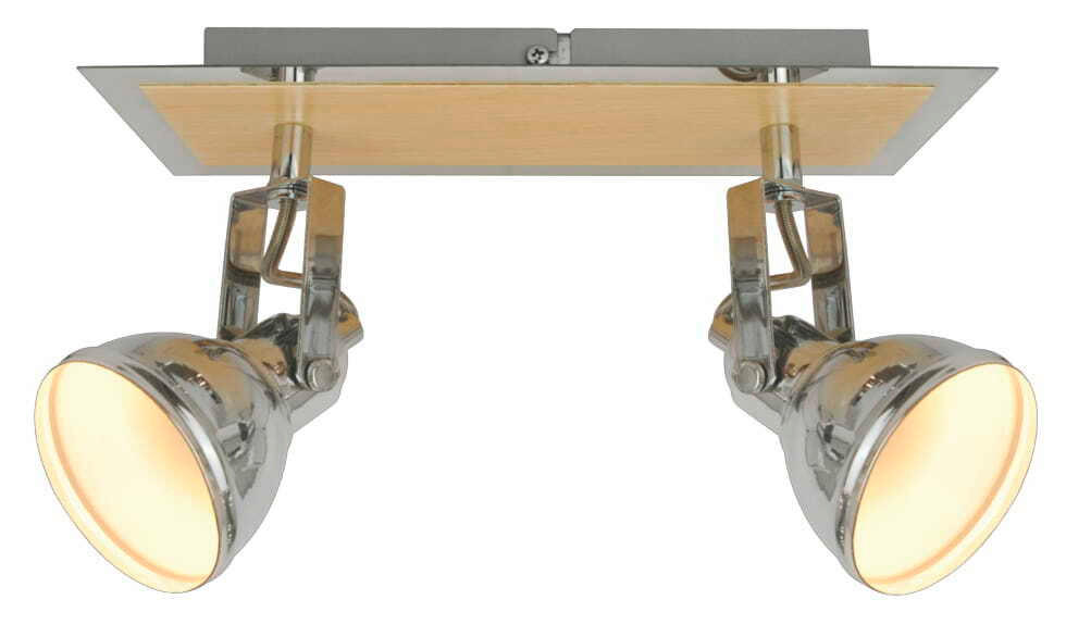 STROPNI REFLEKTOR   10/18/28 cm          2X7W W  - barve kroma, Basics, kovina (10/18/28cm)