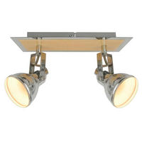 STROPNI REFLEKTOR   10/18/28 cm          2X7W W  - barve kroma, Basics, kovina (10/18/28cm)
