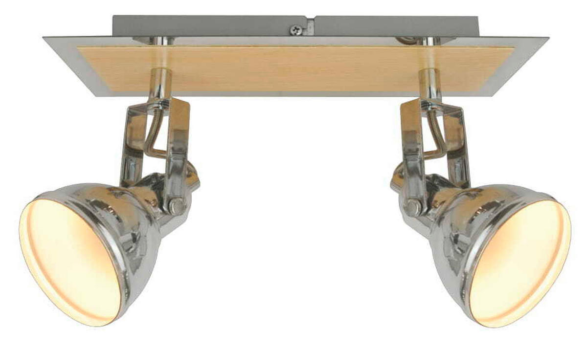 STROPNI REFLEKTOR   10/18/28 cm          2X7W W  - barve kroma, Basics, kovina (10/18/28cm)