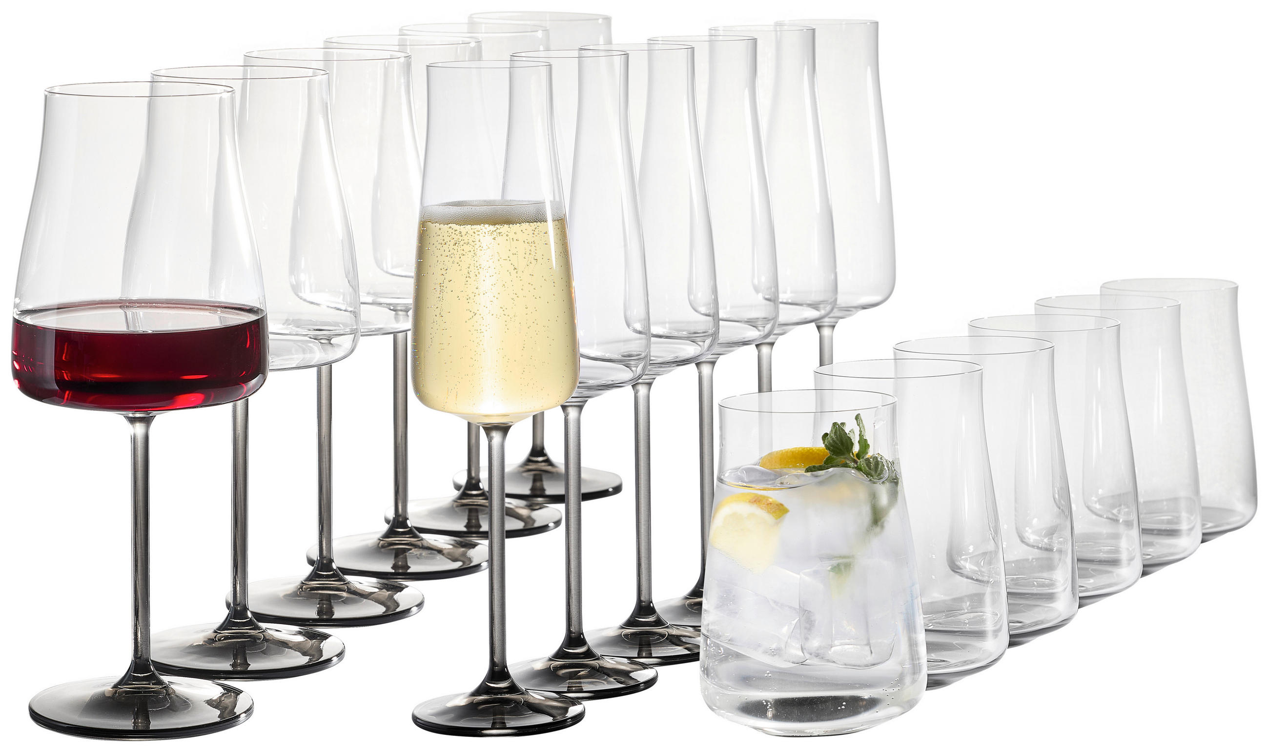 GLÄSERSET Novel Sydney  12-teilig  - LIFESTYLE, Glas - Novel