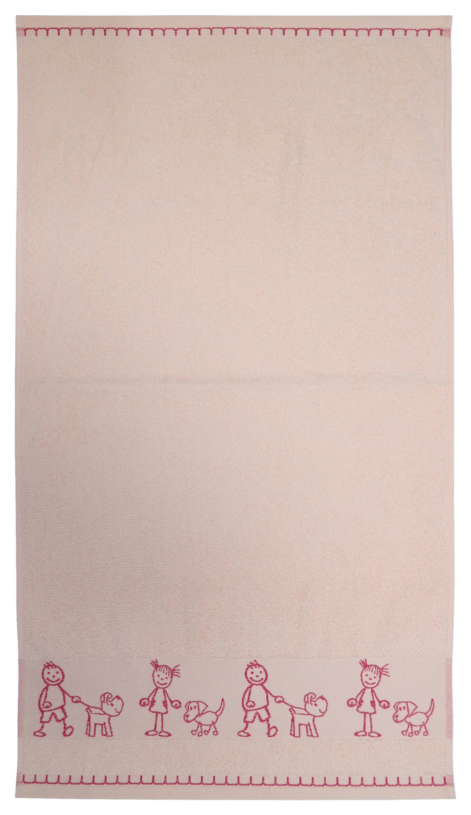 RUČNÍK, 50/90 cm, růžová - růžová, Konvenční, textil (50/90cm) - Ben'n'jen