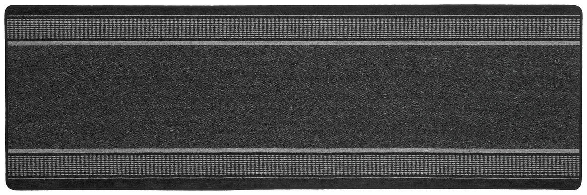 LÄUFER 80/250 cm Promenade Anthrazit  - Anthrazit, KONVENTIONELL, Kunststoff/Textil (80/250cm) - Boxxx