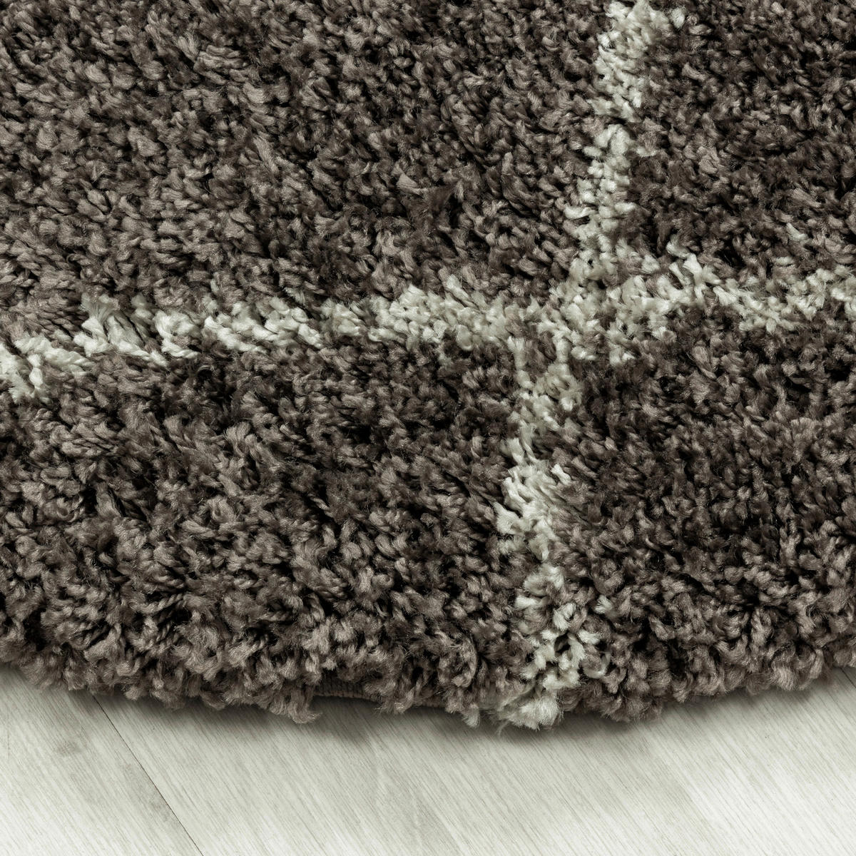HOCHFLORTEPPICH 160 cm Alvor 3401 taupe Taupe  - Taupe, Basics, Textil (160cm) - Novel