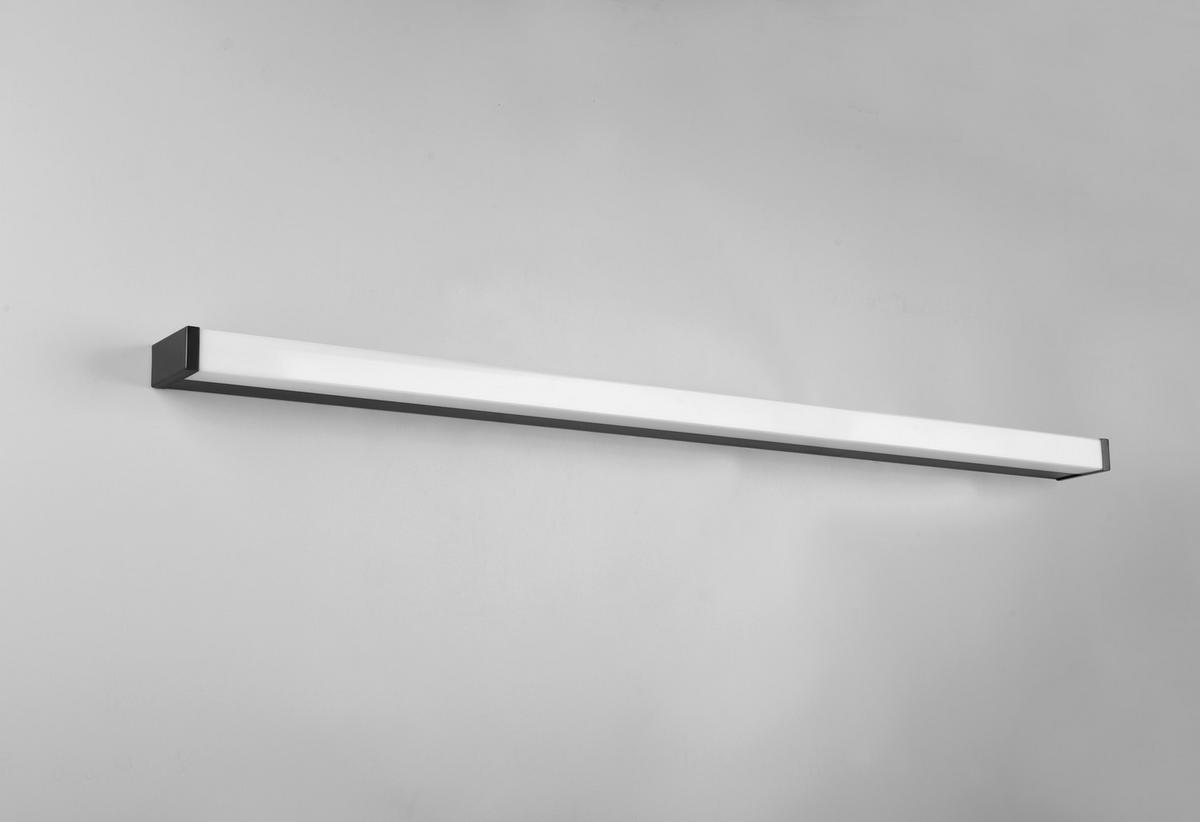 BADEZIMMER-WANDLEUCHTE - Weiss/Schwarz, Basics, Kunststoff/Metall (120/3,8/7,9cm) - Trio Leuchten