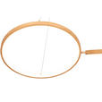 LED-HÄNGELEUCHTE 106/53/120 cm  - Naturfarben, Trend, Kunststoff/Metall (106/53/120cm) - Novel