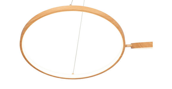 LED-HÄNGELEUCHTE 106/53/120 cm - Naturfarben, Trend, Kunststoff/Metall (106/53/120cm) - Novel