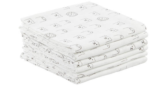STOFFWINDEL   6-teilig  - Multicolor, Basics, Textil (80/80cm) - My Baby Lou