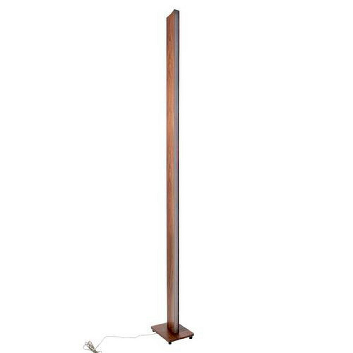 LED-STEHLEUCHTE    - Naturfarben, Natur, Kunststoff/Metall (152cm) - Näve