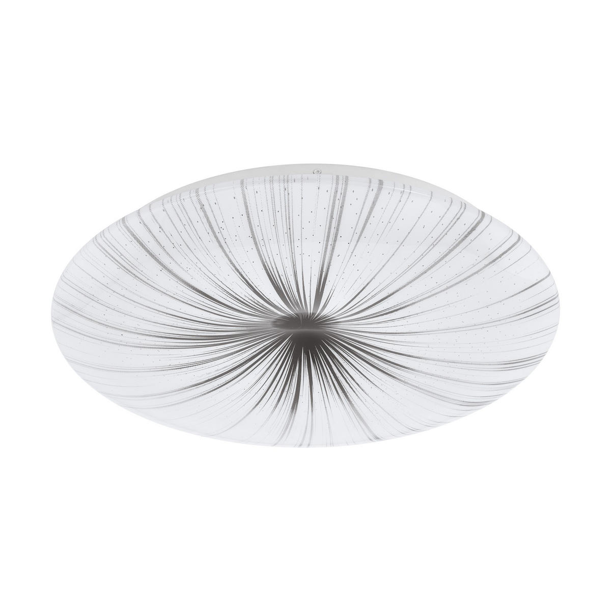 LED-DECKENLEUCHTE 41/6,5 cm   - Silberfarben/Weiß, KONVENTIONELL, Kunststoff/Metall (41/6,5cm) - Eglo