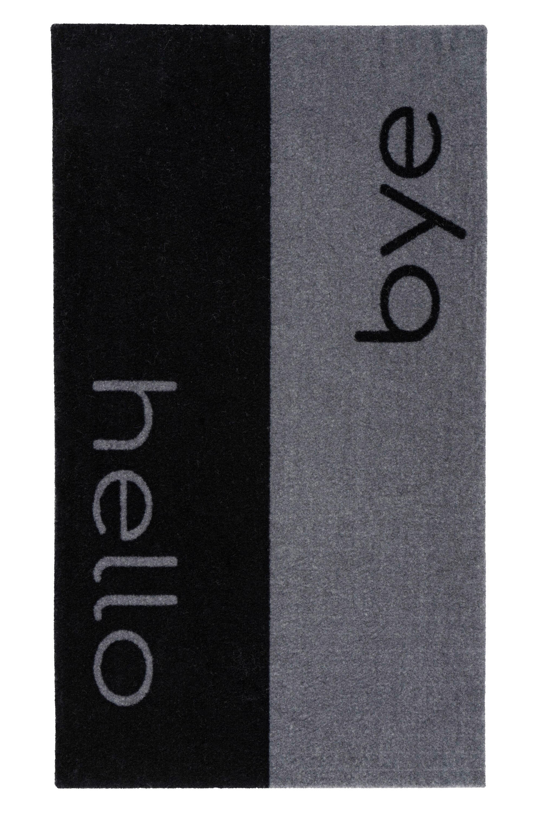 FUßMATTE 40/60 cm  - Schwarz, Basics, Kunststoff/Textil (40/60cm) - Kayoom