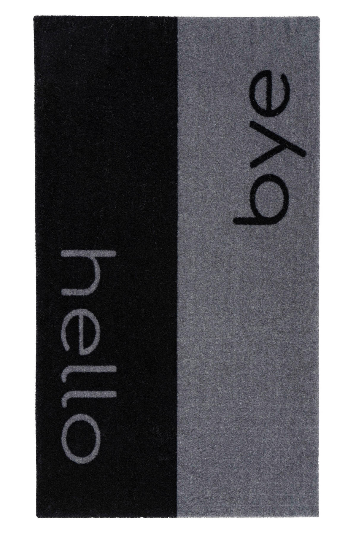 FUßMATTE 40/60 cm  - Schwarz, Basics, Kunststoff/Textil (40/60cm) - Kayoom