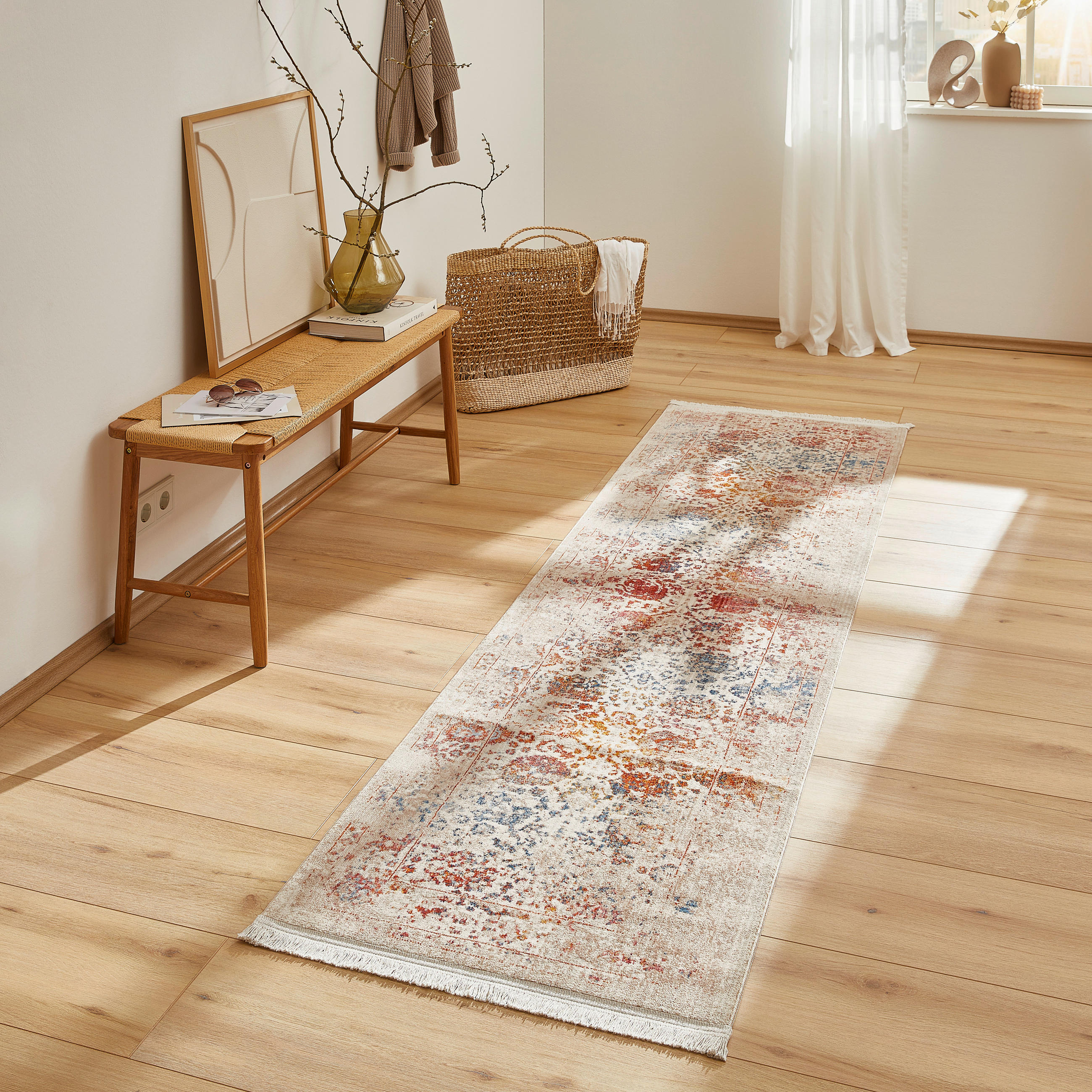 LÄUFER 70/240 cm Samarkand  - Creme, LIFESTYLE, Kunststoff/Textil (70/240cm) - Novel