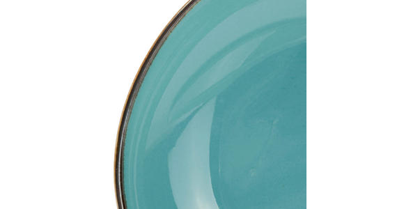 KOMBISERVICE Blau, Grün, Blaugrau AQUA SABBIA 24-teilig 6 Personen  - Blau/Blaugrau, Trend, Keramik - Novel