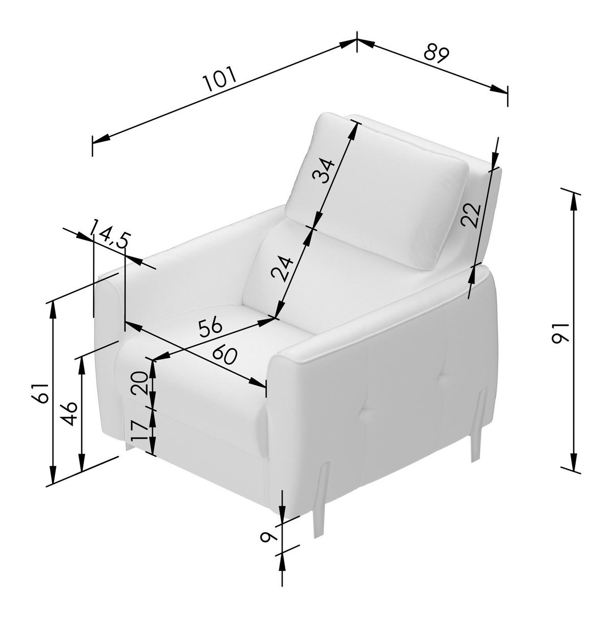 SESSEL in Plüsch Dunkelgrün  - Dunkelgrün/Schwarz, Design, Textil/Metall (89/91/101cm) - Stylife