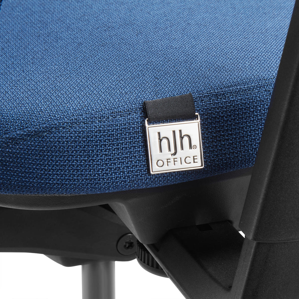 DREHSTUHL Flachgewebe Blau  - Blau/Schwarz, MODERN, Kunststoff/Textil (71/131/66cm) - MID.YOU