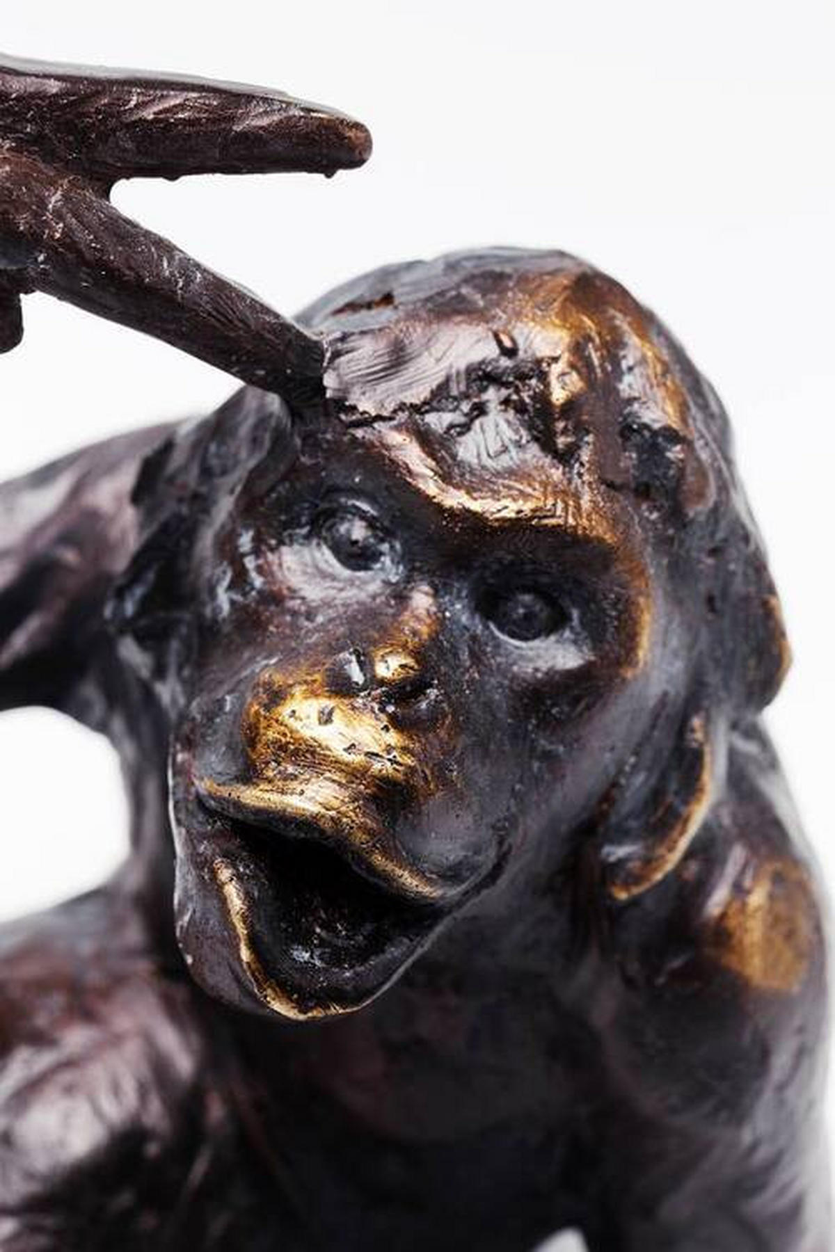 BUCHSTÜTZE - Bronzefarben, MODERN, Kunststoff (20/17/10cm) - Kare-Design