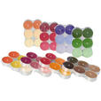 TEELICHTSET 6 Stück  - Pink/Hellrosa, Basics, Naturmaterialien/Paraffin (5,7/1,9cm) - Ambia Home