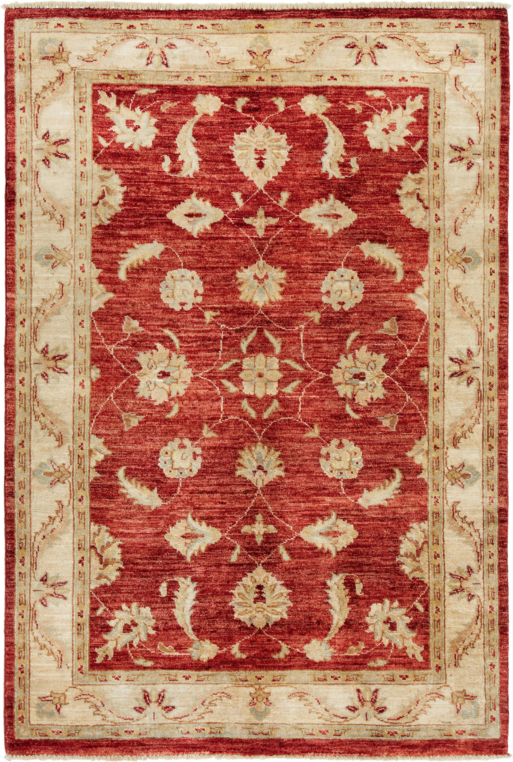 ORIENTALISK MATTA 100/150 cm Ziegler Exklusiv  - röd, Klassisk, textil (100/150cm) - Cazaris