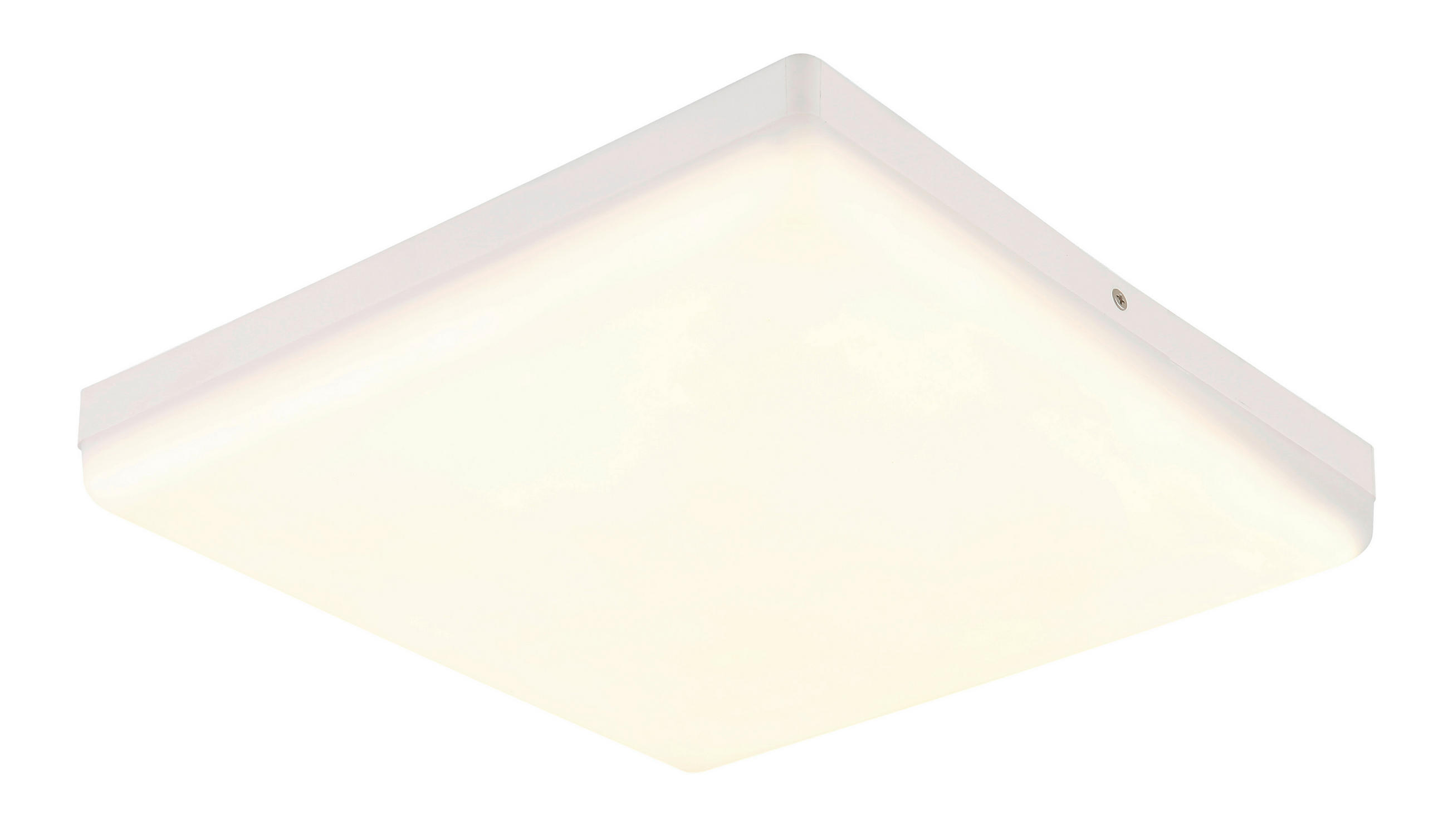 LED-DECKENLEUCHTE MATTHEW 30/30/5 cm   - Weiß, KONVENTIONELL, Kunststoff (30/30/5cm) - Globo