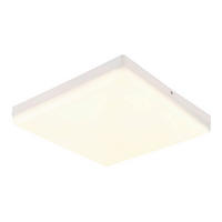 LED-DECKENLEUCHTE MATTHEW 30/30/5 cm   - Weiß, KONVENTIONELL, Kunststoff (30/30/5cm) - Globo