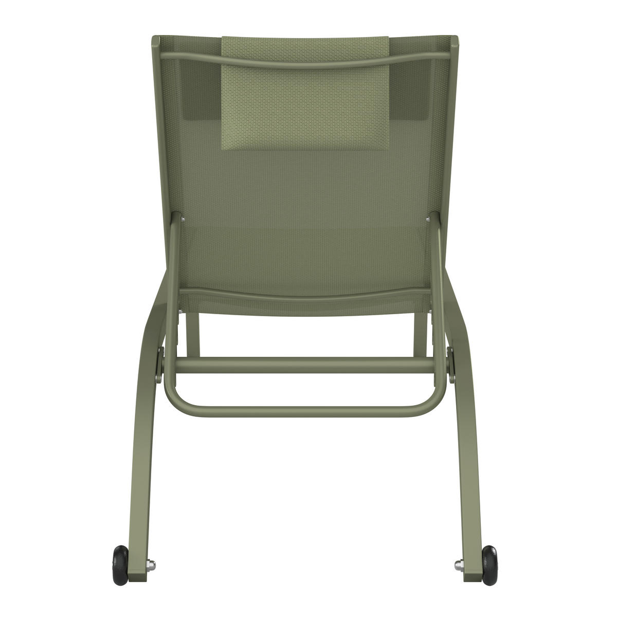 SONNENLIEGE 198/34/87/62 cm  - Grün, MODERN, Textil/Metall (198/34/87/62cm) - Ambia Garden