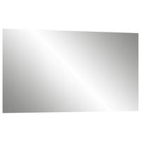 WANDSPIEGEL 128/64/3 cm  - Silberfarben, Design, Glas/Kunststoff (128/64/3cm) - Dieter Knoll