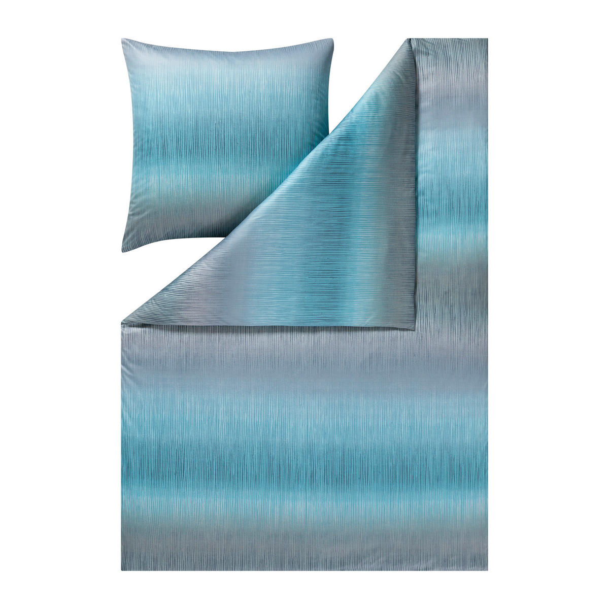 BETTWÄSCHE Atelier Interlock-Jersey 135/200 cm  - Petrol, Design, Textil (135/200cm) - Estella