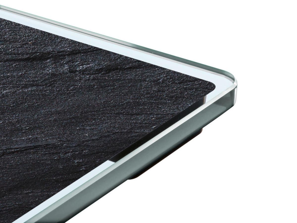 VAGA OSOBNA  antracit   - antracit, Basics, staklo/plastika (33,5/3,4/32,5cm) - Soehnle