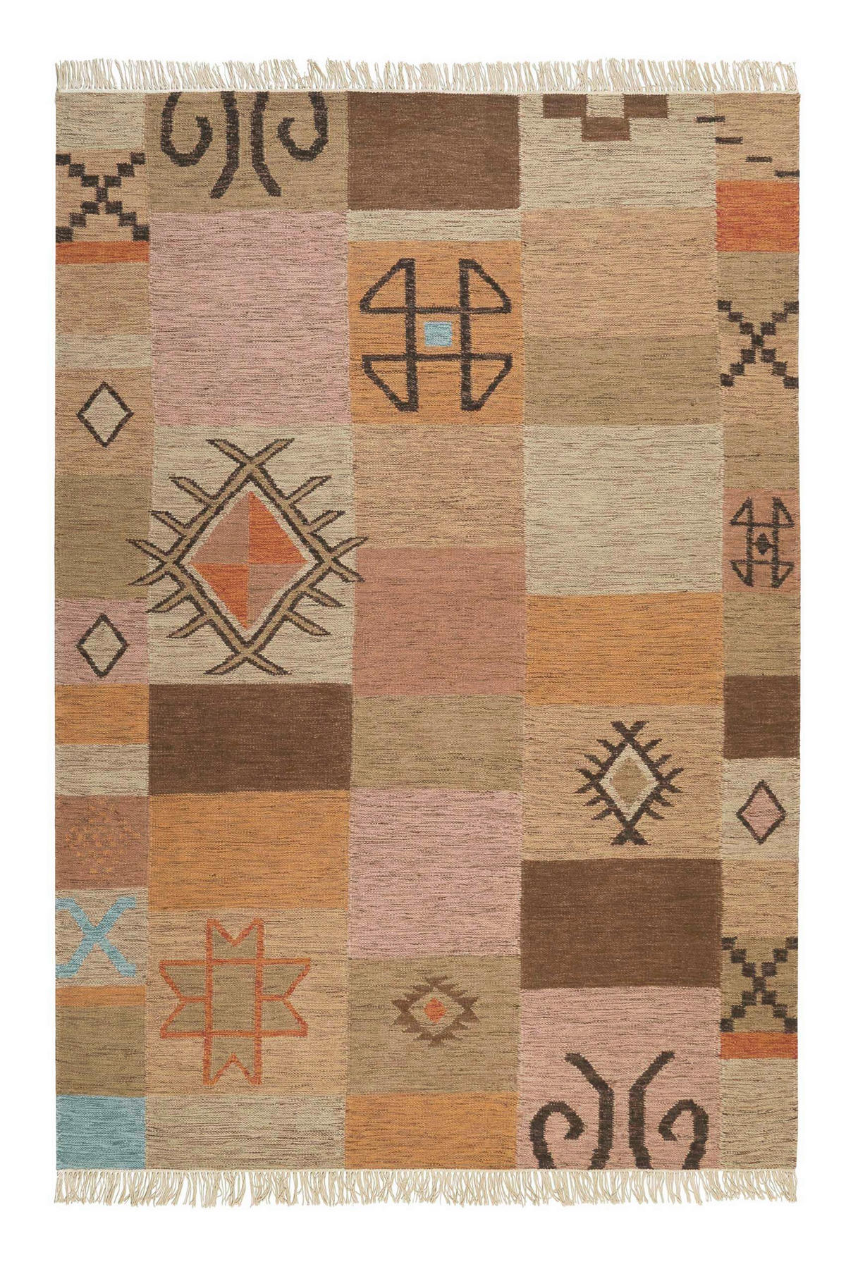 HANDWEBTEPPICH 80/300 cm Monmartre Multicolor  - Multicolor, Design, Textil (80/300cm)