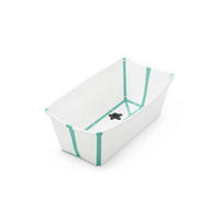 BABYBADEWANNE Flexi Bath™  - Transparent/Grün, Basics, Kunststoff (66/35/24cm) - Stokke
