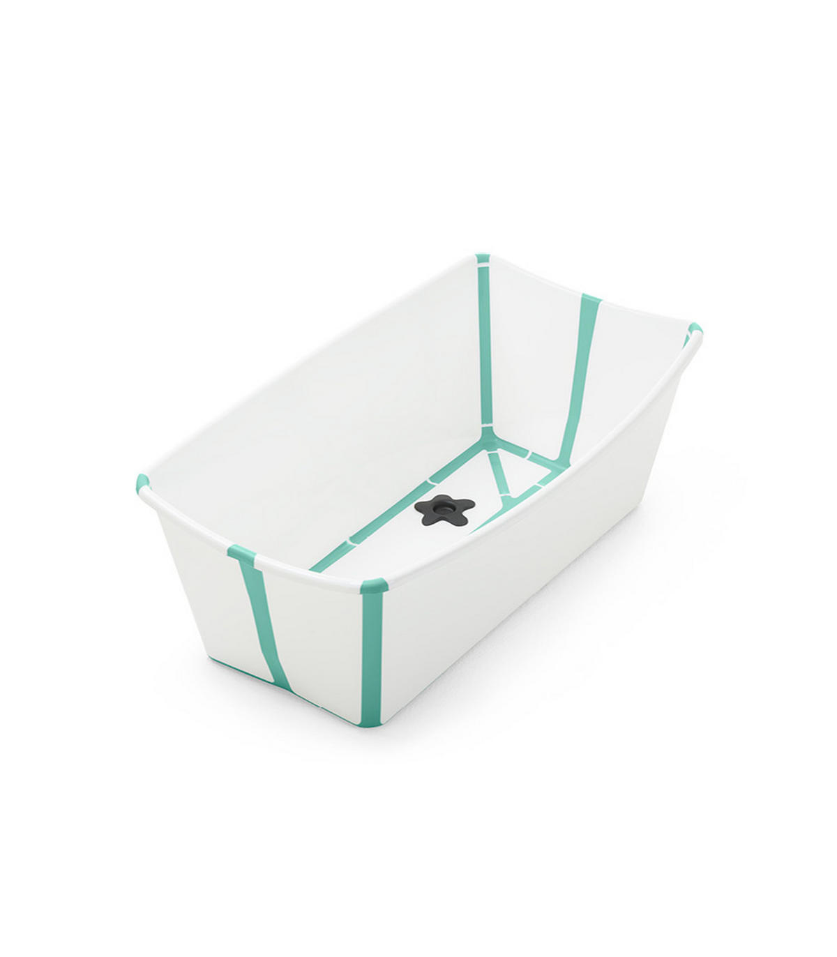 BABYBADEWANNE Flexi Bath™  - Transparent/Grün, Basics, Kunststoff (66/35/24cm) - Stokke