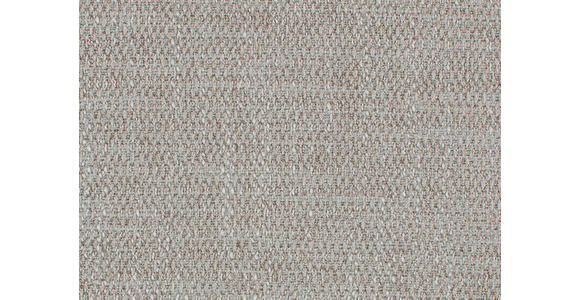 ECKSOFA in Chenille Ecru 168/334 cm - Ecru/Schwarz, Design, Textil/Metall (168/334cm) - Dieter Knoll